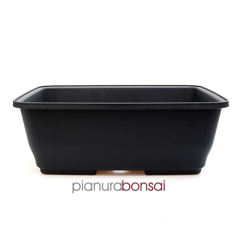 YUDU Bonsai Artificiale In Vaso Di Pietra ZL014092 - Decorazione Casa/Ufficio, 26x14x35 Cm, Fatto A Mano